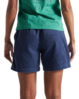 Avian Organic Cord Walkshorts in Dark Denim