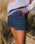 Avian Organic Cord Walkshorts in Dark Denim