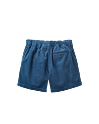 Avian Organic Cord Walkshorts in Dark Denim