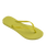 Slim Flip Flops in Wild Lime