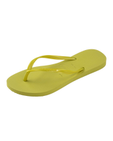 Slim Flip Flops in Wild Lime