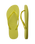 Slim Flip Flops in Wild Lime
