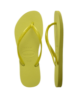 Slim Flip Flops in Wild Lime
