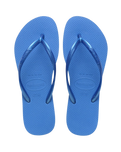 Slim Flip Flops in Brilliant Blue