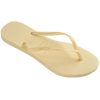The Havaianas Womens Slim Flip Flops in Buttercream