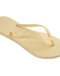 The Havaianas Womens Slim Flip Flops in Buttercream