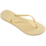 The Havaianas Womens Slim Flip Flops in Buttercream
