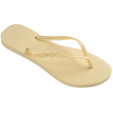 The Havaianas Womens Slim Flip Flops in Buttercream