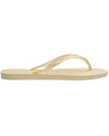 The Havaianas Womens Slim Flip Flops in Buttercream