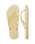 The Havaianas Womens Slim Flip Flops in Buttercream