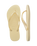 The Havaianas Womens Slim Flip Flops in Buttercream