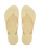 The Havaianas Womens Slim Flip Flops in Buttercream