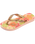 The Havaianas Girls Girls Flores Flip Flops in Ballet Rose