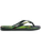 The Havaianas Mens Ipe Flip Flops in Green & Green