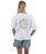 The Born by the Sea Womens Drifter T-Shirt in White