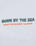 The Born by the Sea Womens Drifter T-Shirt in White