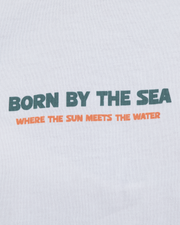 The Born by the Sea Womens Drifter T-Shirt in White