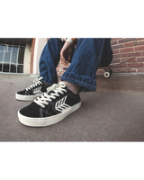 Catiba Pro Low Shoes in Black Contrast & Ivory