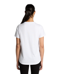 The AS Colour Womens Maple Curve T-Shirt in White
