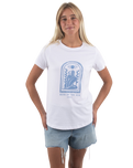 The Born by the Sea Womens Divine T-Shirt in White