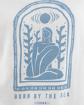 The Born by the Sea Womens Divine T-Shirt in White