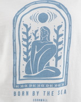 The Born by the Sea Womens Divine T-Shirt in White