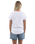 The Born by the Sea Womens Divine T-Shirt in White