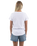 The Born by the Sea Womens Divine T-Shirt in White
