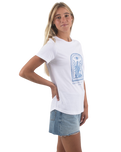 The Born by the Sea Womens Divine T-Shirt in White
