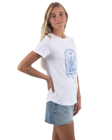 The Born by the Sea Womens Divine T-Shirt in White