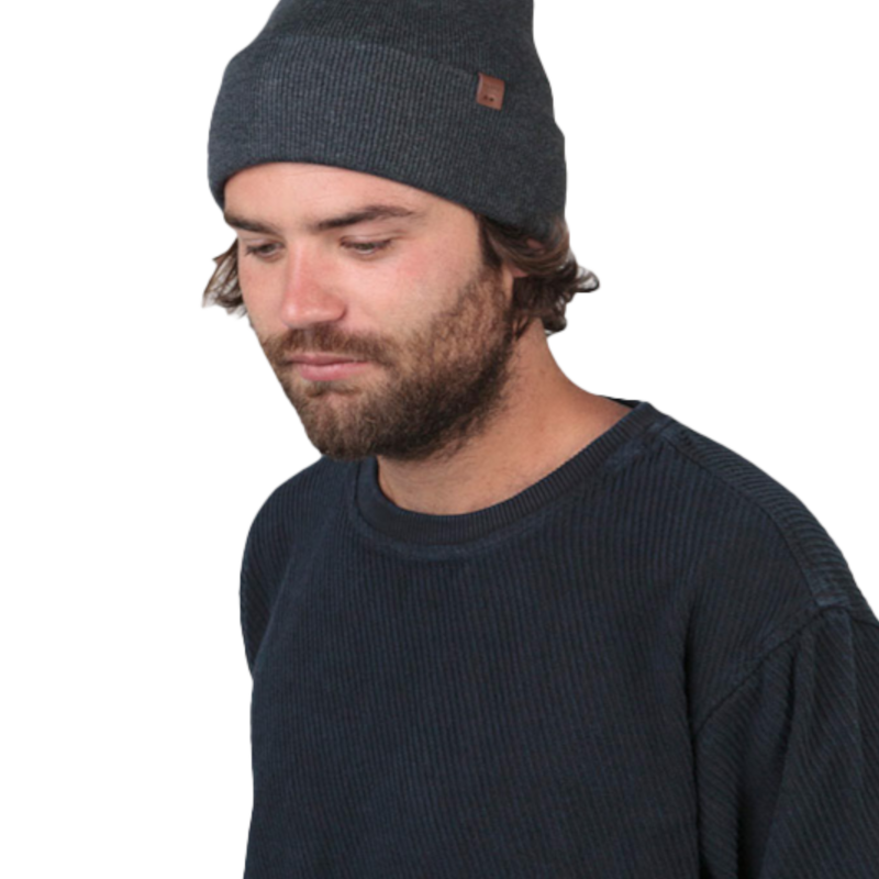 Willes Beanie in Dark Heather