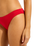 The Seafolly Womens Collective Hipster Bikini Bottoms in Cosmo Red