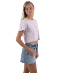 The Born by the Sea Womens Sunrise T-Shirt in Orchid