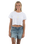 The Born by the Sea Womens Sunrise T-Shirt in White