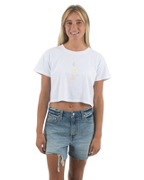 The Born by the Sea Womens Sunrise T-Shirt in White