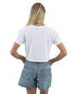 The Born by the Sea Womens Sunrise T-Shirt in White