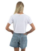 The Born by the Sea Womens Sunrise T-Shirt in White