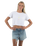 The Born by the Sea Womens Sunrise T-Shirt in White