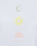 The Born by the Sea Womens Sunrise T-Shirt in White