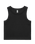 The AS Colour Womens Organic Rib Crop Vest in Black