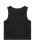The AS Colour Womens Organic Rib Crop Vest in Black