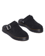 Brookline Bronx Suede Mules in Black