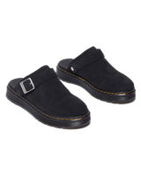 Brookline Bronx Suede Mules in Black