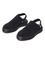 Brookline Bronx Suede Mules in Black