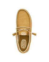 Wally Stretch Canvas Shoes in Cumin Brown & Stone Grey