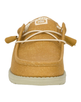 Wally Stretch Canvas Shoes in Cumin Brown & Stone Grey