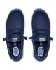 Wally Stretch Canvas Shoes in Navy