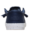 Wally Stretch Canvas Shoes in Navy