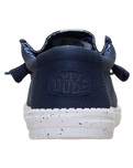 Wally Stretch Canvas Shoes in Navy