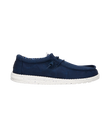 Wally Stretch Canvas Shoes in Navy